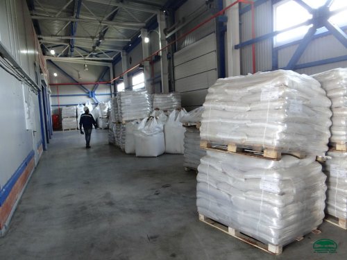 Складские помещения с готовым продуктом производства